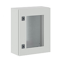 Шкаф электротехнический настенный DKC CE, IP66, 500х400х200 мм (ВхШхГ), дверь: стекло, корпус: сталь листовая,