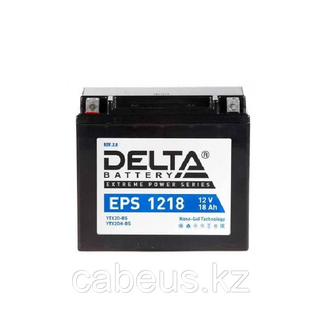 Аккумулятор для ИБП Delta Battery EPS, 154х87х176 мм (ВхШхГ), необслуживаемый свинцово-кислотный, 12V/18 Ач, - фото 1 - id-p113385868