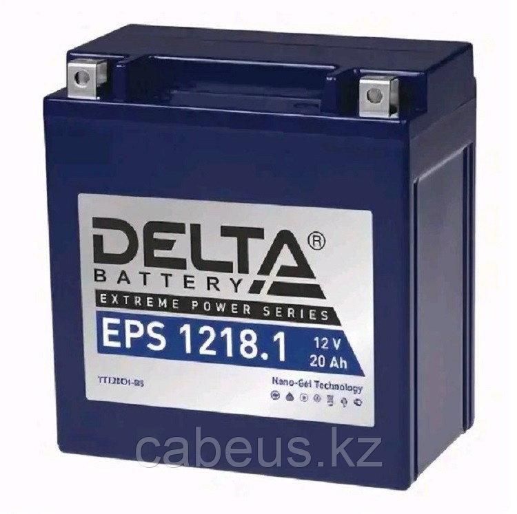 Аккумулятор для ИБП Delta Battery EPS, 161х87х151 мм (ВхШхГ), необслуживаемый свинцово-кислотный, 12V/18 Ач, - фото 1 - id-p113385874