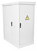Шкаф уличный всепогодный укомплектованный напольный ЦМО ШТВ-2, IP55, 12U, 700х1000х900 мм (ВхШхГ), дверь: