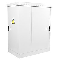 Шкаф уличный всепогодный укомплектованный напольный ЦМО ШТВ-2, IP55, 30U, 1570х1000х900 мм (ВхШхГ), дверь: