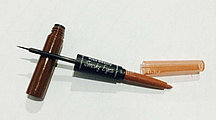 Подводка карандаш для глаз Kiss Beauty Smoky eyes, коричневая подводка для смоки айс