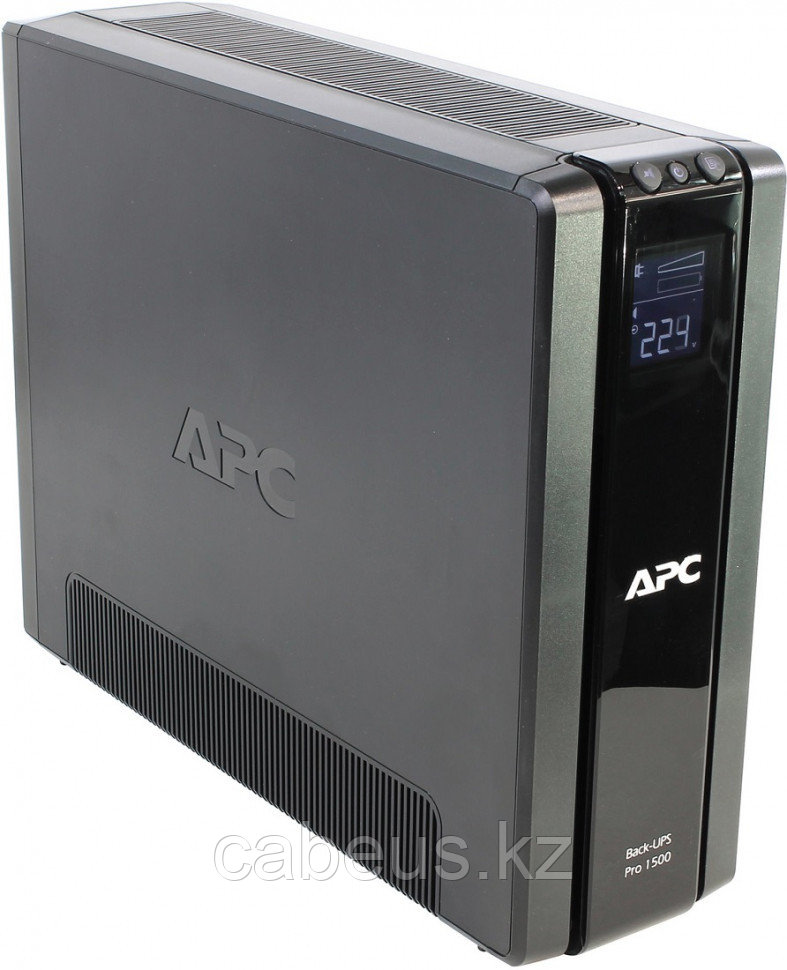 ИБП APC Back-UPS Pro, 1500ВА, шнур 1.8 метра, линейно-интерактивный, напольный, 112х382х301 (ШхГхВ), - фото 1 - id-p113384138