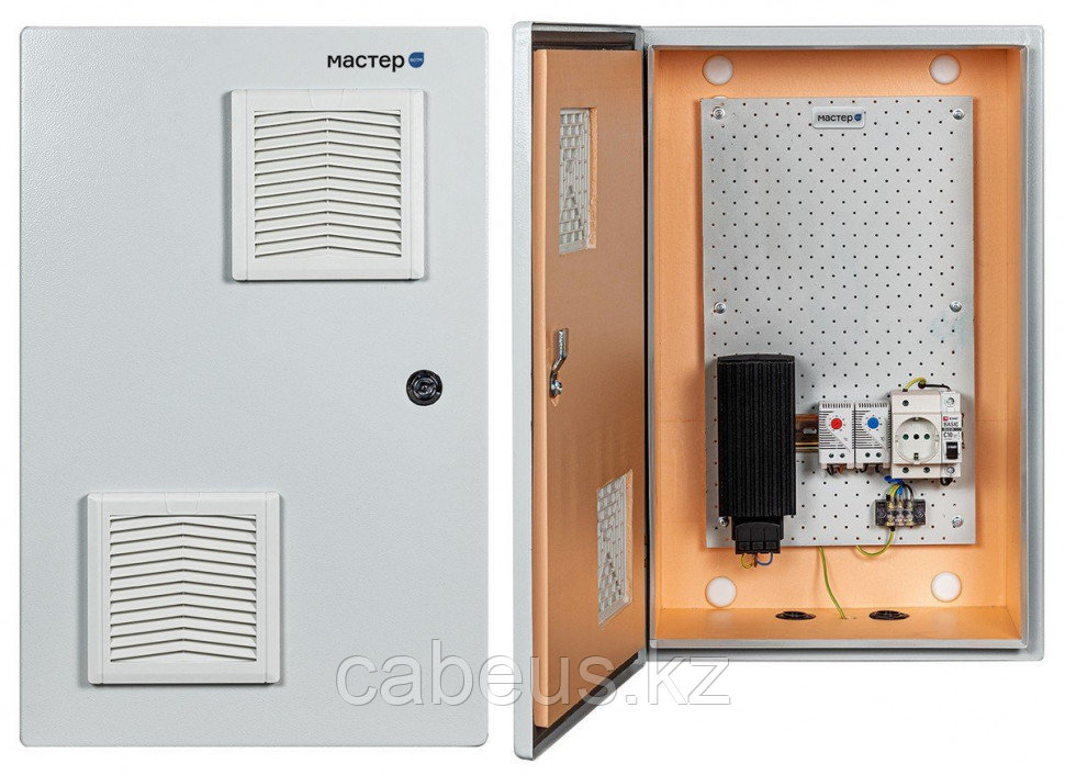 Шкаф монтажный с обогревом и пассивной вентиляцией МАСТЕР-3УТПВ-П - фото 1 - id-p113333004