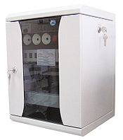 Шкаф телекоммуникационный настенный ЦМО ШРН-10", 10", 8U, 420х320х305 мм (ВхШхГ), дверь: стекло, сварной,