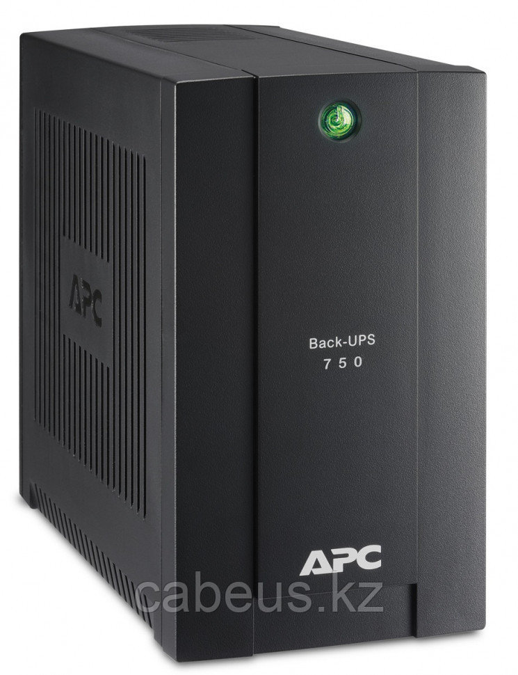 ИБП APC Back-UPS, 750ВА, шнур 0,46 метра, линейно-интерактивный, напольный, 115х256х200 (ШхГхВ), - фото 1 - id-p113384151