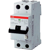 Автоматический выключатель с дифференциальным током ABB DS201 M, 2 модуль, C класс, 1P, 32А, (2CSR275140R1324)