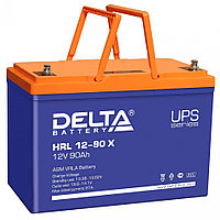 Аккумулятор герметичный свинцово-кислотный Delta HRL 12-90 X