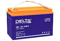 Аккумулятор герметичный свинцово-кислотный Delta HRL 12-100 X