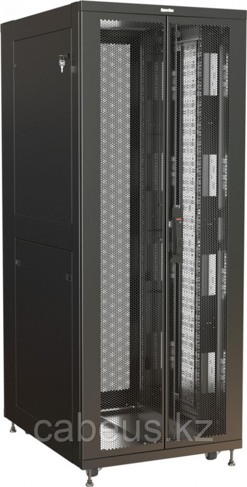Шкаф серверный напольный Hyperline TSR, IP20, 47U, 2282х800х1200 мм (ВхШхГ), дверь: двойная распашная, - фото 1 - id-p113392063
