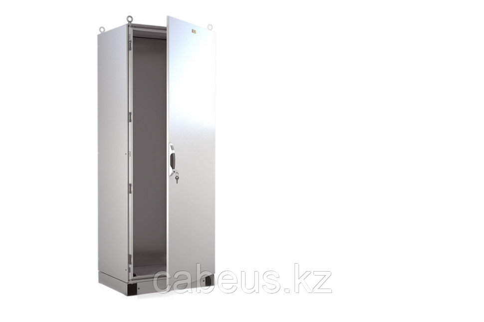 Корпус электротехнического шкафа Elbox EMS, IP65, 2000х600х600 мм (ВхШхГ), дверь: металл, цвет: серый, - фото 2 - id-p113391153