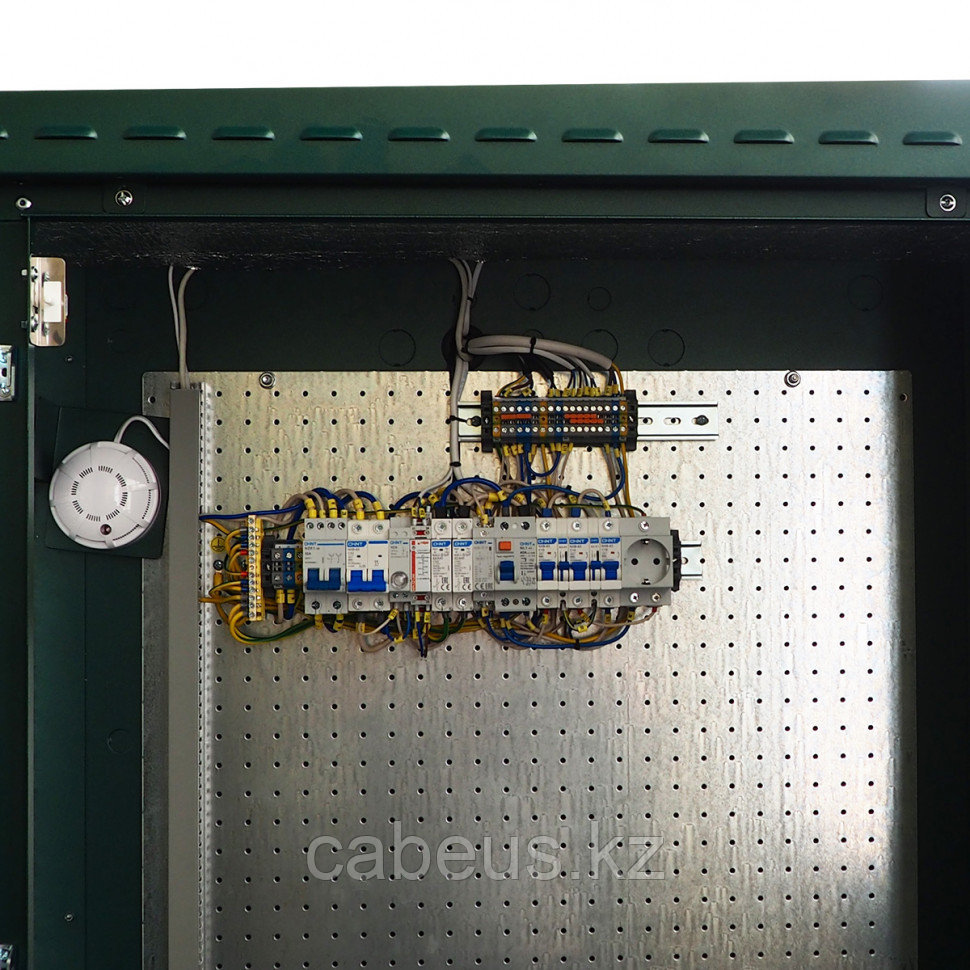 Шкаф уличный всепогодный укомплектованный напольный ЦМО ШТВ-2, IP55, 12U, 700х1000х900 мм (ВхШхГ), дверь: - фото 5 - id-p113389175