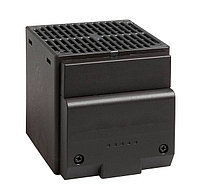 Нагреватель STEGO CS 028, 75х92х65 мм (ВхШхГ), 100Вт, на DIN-рейку, для шкафов, 230V, чёрный, с осевым