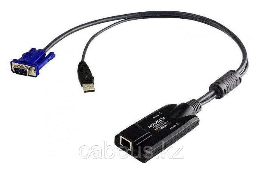 Переходник Aten, RJ45/HDB-15/USB(Type A), 230 х 430 х 900 мм, Virtual Mediа, (KA7175-AX) - фото 1 - id-p113399119