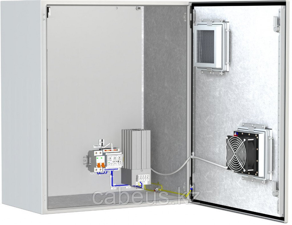 Шкаф монтажный с обогревом и вентиляцией ТШ-12В - фото 1 - id-p113333038