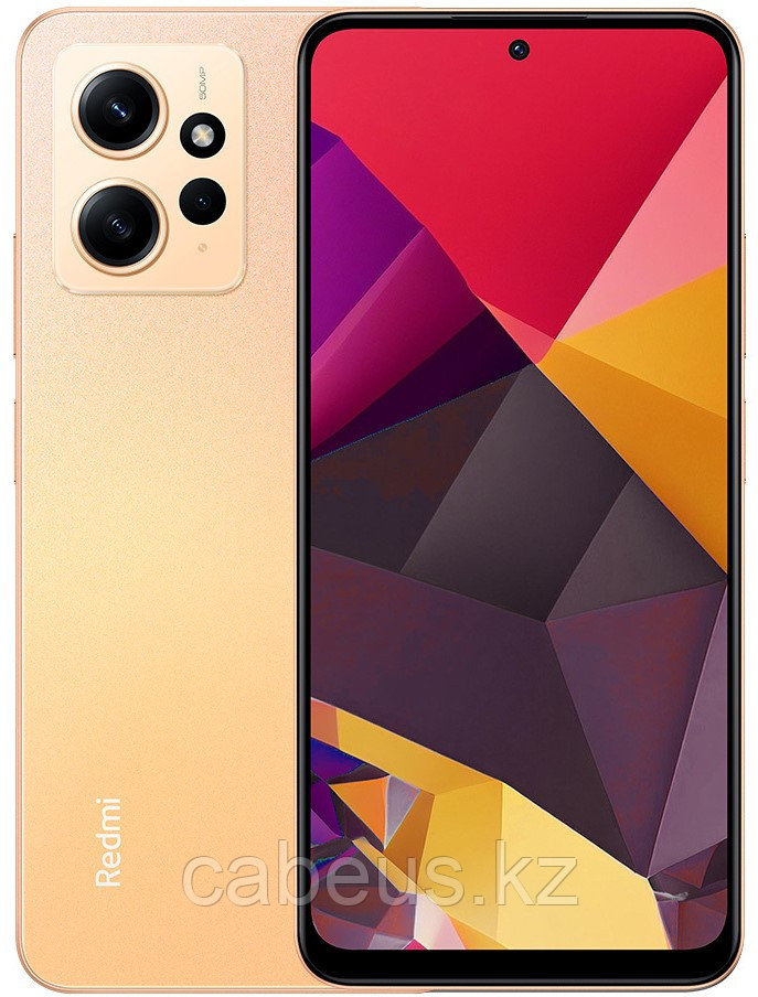 Смартфон Xiaomi Redmi Note 12 6/128Gb Sunrise Gold - фото 1 - id-p113352910