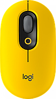 Мышь Logitech POP Mouse with emoji Blast Yellow (910-006546)