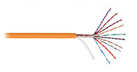 Кабель витая пара Nikolan, U/UTP, 10 пар., кат. 5, проводник Ø 0,5мм, AWG24, LSZH (нг(A)-HF), 100МГц, 1м