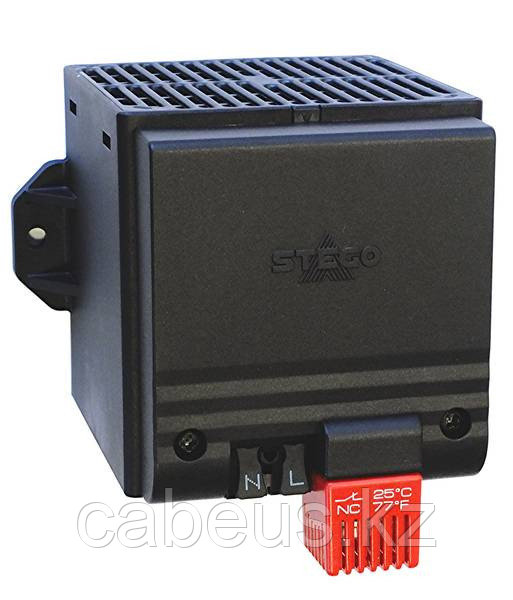 Нагреватель STEGO CSF 028, 105х113х85 мм (ВхШхГ), 400Вт, винтовое крепление, для шкафов, 230V, чёрный, с - фото 1 - id-p113393195