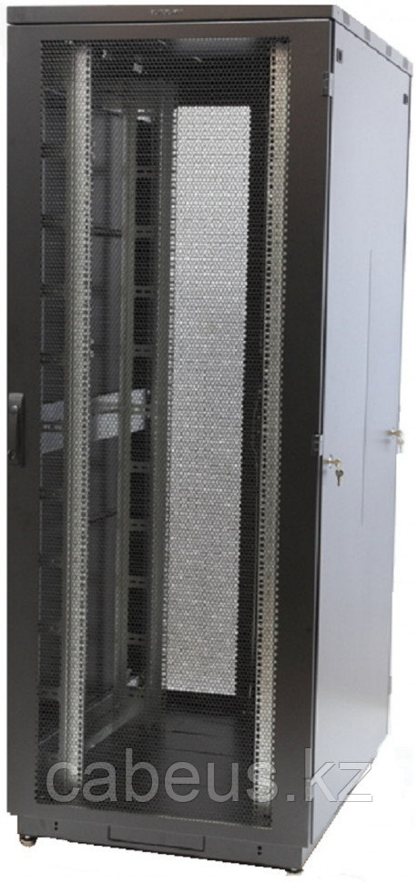 Шкаф серверный напольный Eurolan S3000, IP20, 22U, 1140х800х1000 мм (ВхШхГ), дверь: перфорация, задняя дверь: - фото 3 - id-p113392088