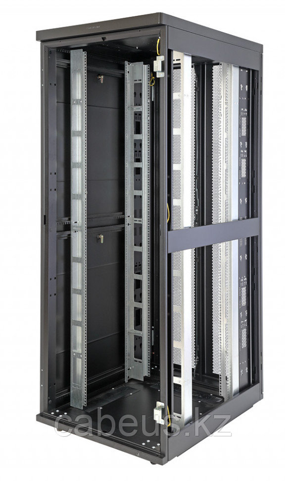 Шкаф серверный напольный Eurolan Rackcenter D9000, 42U, 2044х750х1000 мм (ВхШхГ), дверь: перфорация, задняя - фото 2 - id-p113392097