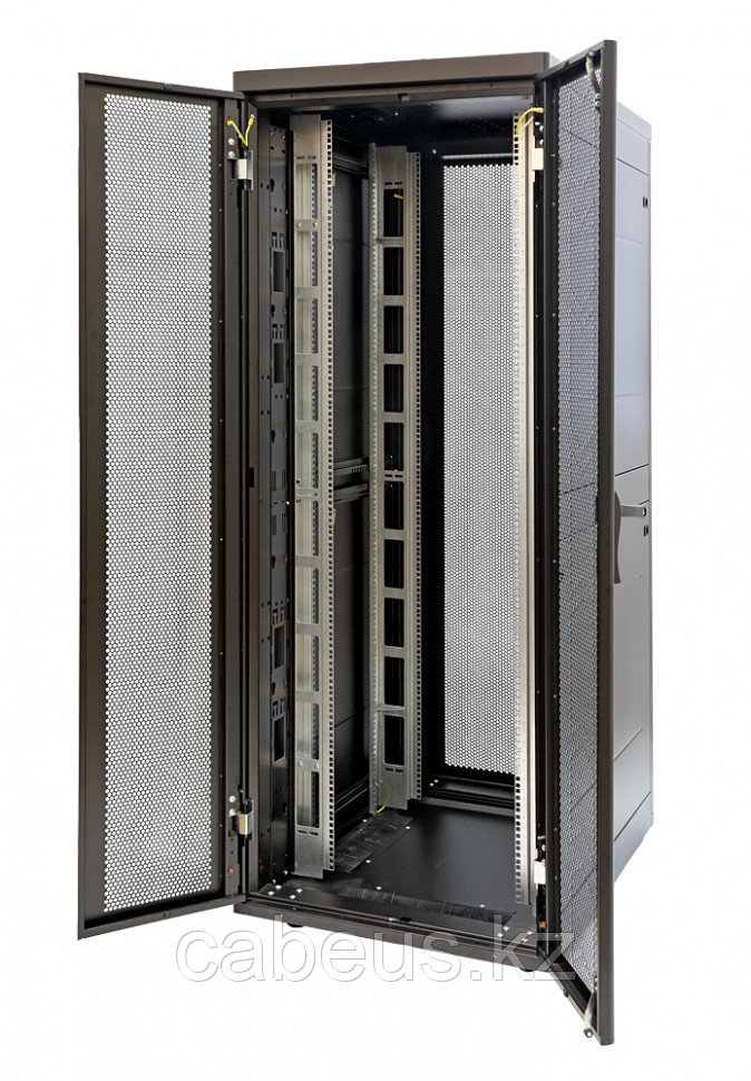 Шкаф серверный напольный Eurolan Rackcenter D9000, 42U, 2044х750х1000 мм (ВхШхГ), дверь: перфорация, задняя - фото 3 - id-p113392097