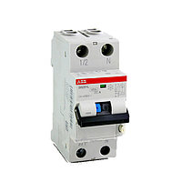 Автоматический выключатель с дифференциальным током ABB DS201 L, 2 модуль, C класс, 1P, 32А, (2CSR245140R1324)