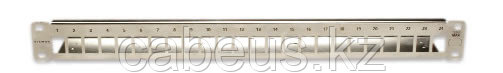 Коммутационная патч-панель Siemon TERA-MAX, 19", 1HU, портов: 24хkeystone, кат. 5-7A, универсальная, экр., - фото 1 - id-p113395218