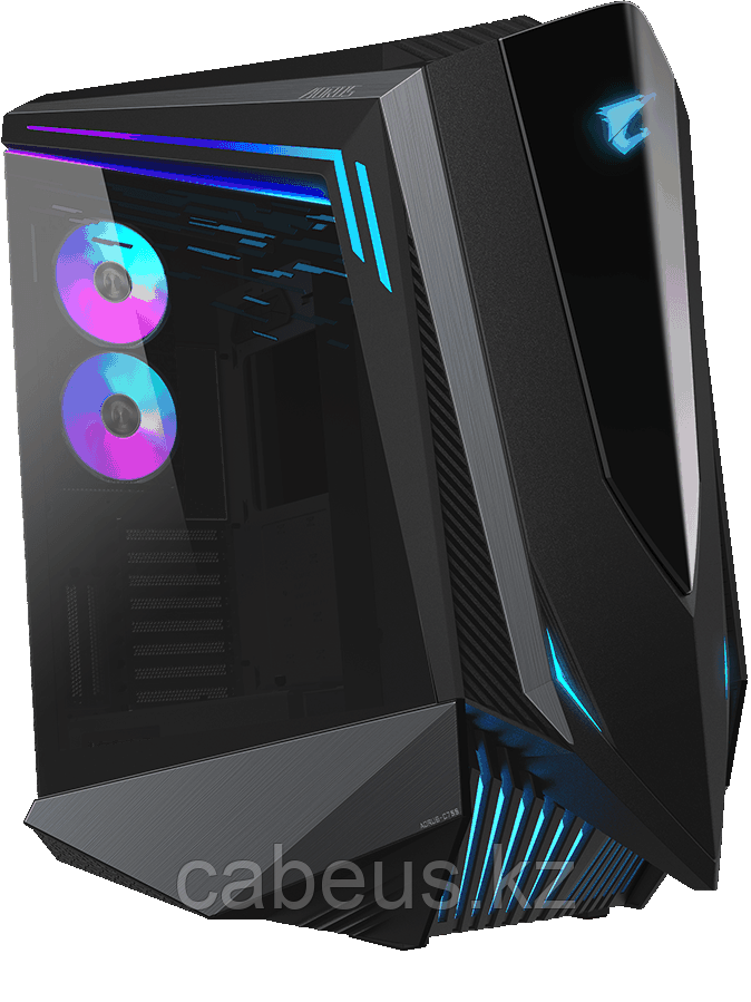 Корпус Gigabyte AORUS C700 Glass Black - фото 1 - id-p113381238