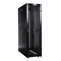 Шкаф серверный напольный Systeme Electric Optimum, 42U, 1992х600х1200 мм (ВхШхГ), дверь: перфорация, задняя