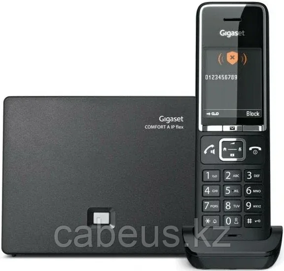 VoIP-телефон Gigaset COMFORT 550A IP Flex Black - фото 1 - id-p113353996
