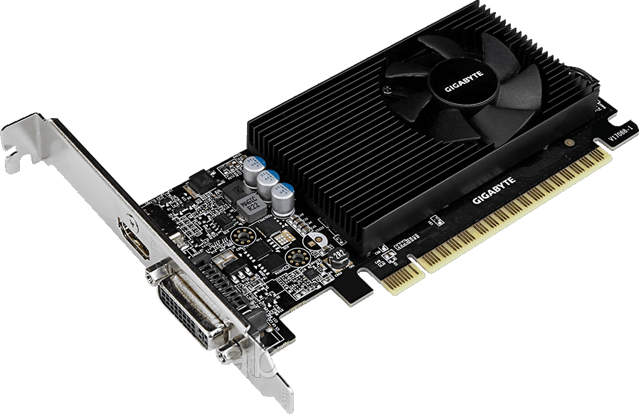 Видеокарта NVIDIA GeForce GT 730 Gigabyte 2Gb (GV-N730D5-2GL) - фото 1 - id-p113382248