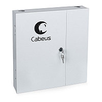 Оптикалық бокс Cabeus, порттары: 16, SC (LC duplex), 16 хОВ, түсі: сұр, (FO-WL-16SC-K)