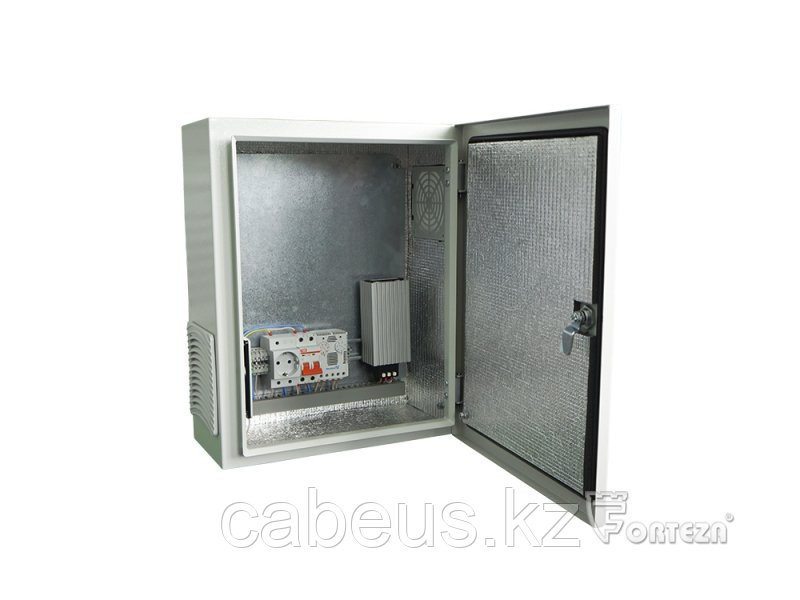 Шкаф с обогревателем, терморегулятором и вентилятором ТШУ-500.2.НВ - фото 1 - id-p113333091