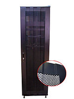 Есік (шкафқа) TWT Business, 42U, 2055x600 мм (ВхШ), топсалы перфорацияланған, артқы, шкафтарға арналған,