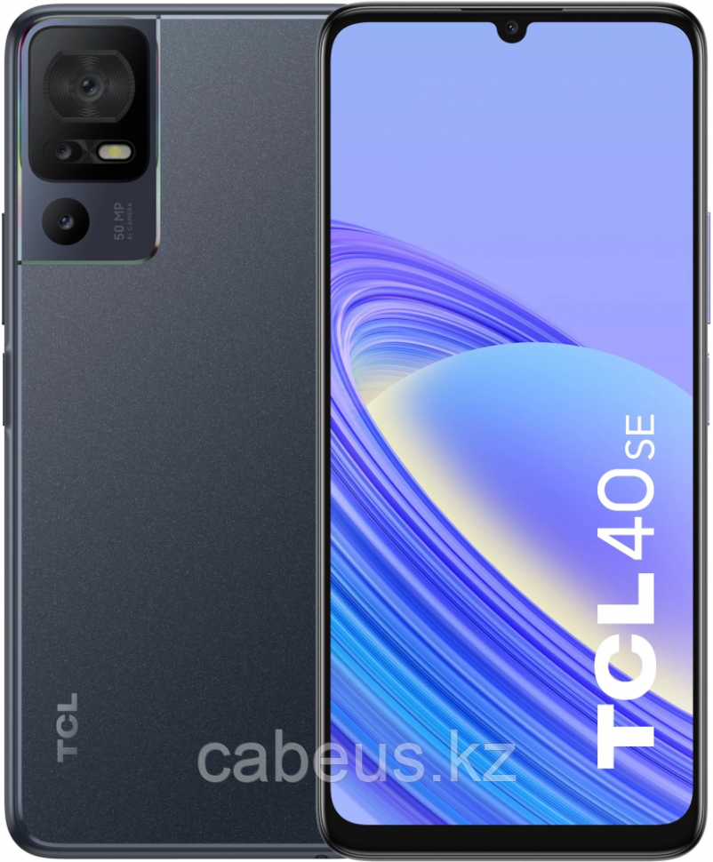 Смартфон TCL 40SE 6/256Gb Dark Grey - фото 1 - id-p113352969