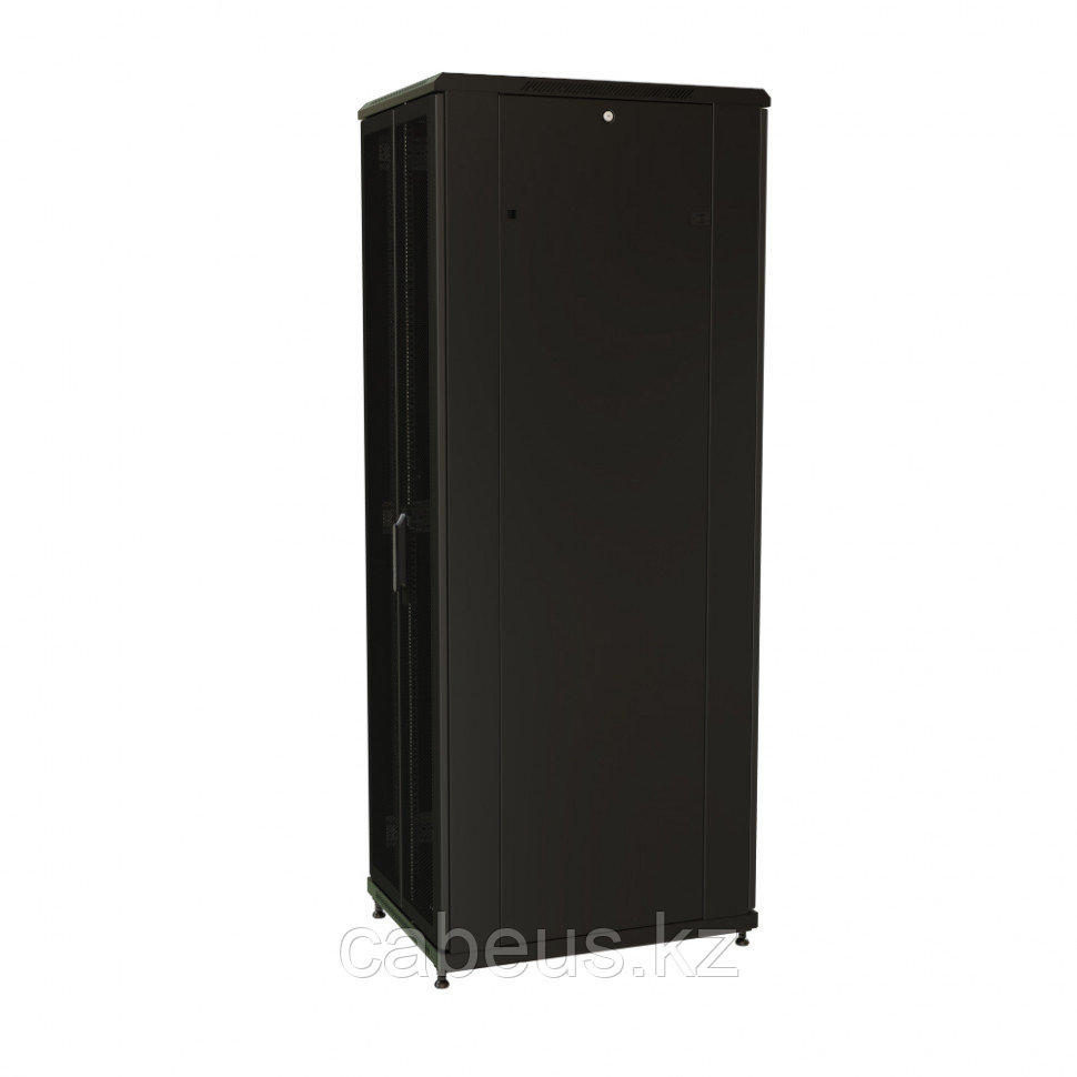 Шкаф серверный напольный WRline TT, IP20, 32U, 1610х600х800 мм (ВхШхГ), дверь: двойная распашная, перфорация, - фото 5 - id-p113392113