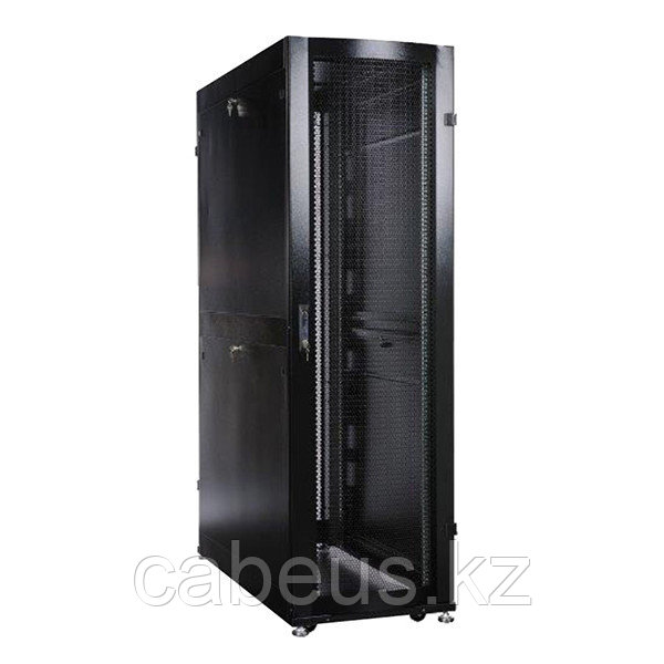 Шкаф серверный напольный Systeme Electric Optimum, 42U, 1992х600х1070 мм (ВхШхГ), дверь: перфорация, задняя - фото 1 - id-p113392115
