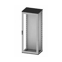 Шкаф электротехнический напольный DKC CQE, IP55, 1600х800х500 мм (ВхШхГ), дверь: стекло, сталь, цвет: серый,