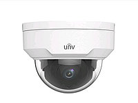 Сетевая IP видеокамера Uniview, купольная, универсальная, 8Мп, 1/3 , 3840x2160, 20к/с, ИК, цв:0,05лк,