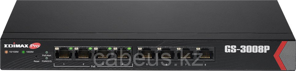 Коммутатор (switch) Edimax GS-3008P - фото 1 - id-p113356886