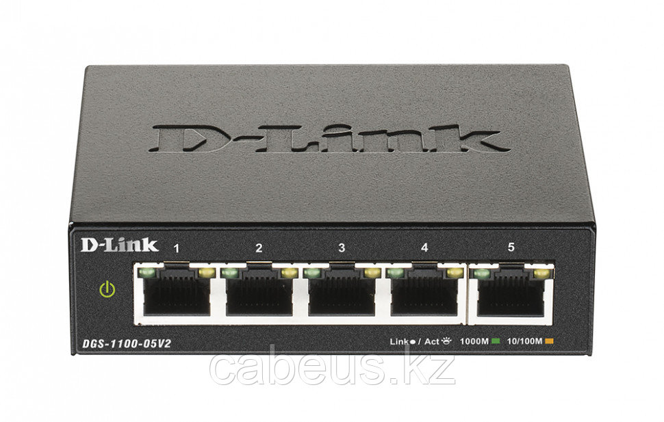 Коммутатор D-Link, DGS-1100-05V2/A1A