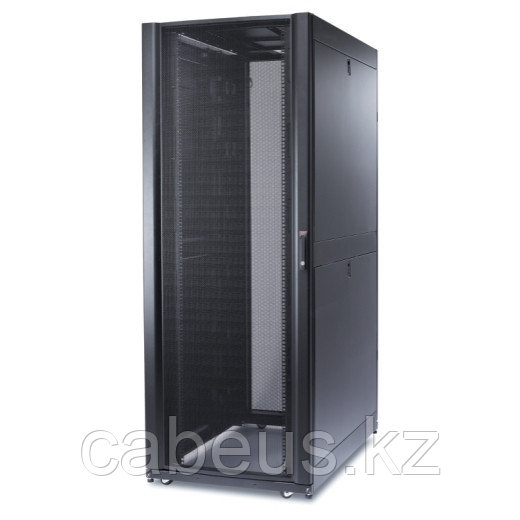 Шкаф серверный напольный APC NetShelter SX, IP20, 42U, 1991х750х1200 мм (ВхШхГ), дверь: перфорация, задняя - фото 1 - id-p113392149