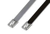 Стяжка кабельная Hyperline, неоткрывающаяся, 4,4 мм Ш, 200 мм Д, 100 шт, материал: сталь, цвет: стальной