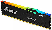 Оперативная память 32Gb DDR5 5600MHz Kingston Fury Beast RGB (KF556C40BBA-32)