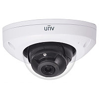 Сетевая IP видеокамера Uniview, купольная, универсальная, 4Мп, 1/3 , 2592×1520, 20к/с, ИК, цв:0,03лк,