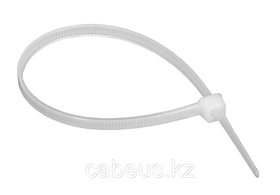 Стяжка кабельная Hyperline, неоткрывающаяся, 12,6 мм Ш, 480 мм Д, 100 шт, материал: полиамид, цвет: белый - фото 1 - id-p113386348