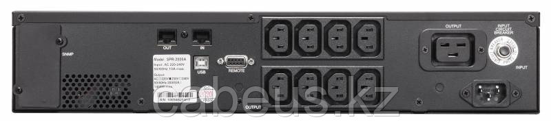 ИБП Powercom Smart King PRO+, 3000ВА, линейно-интерактивный, в стойку, 428х563х84 (ШхГхВ), 230V, - фото 3 - id-p113384321