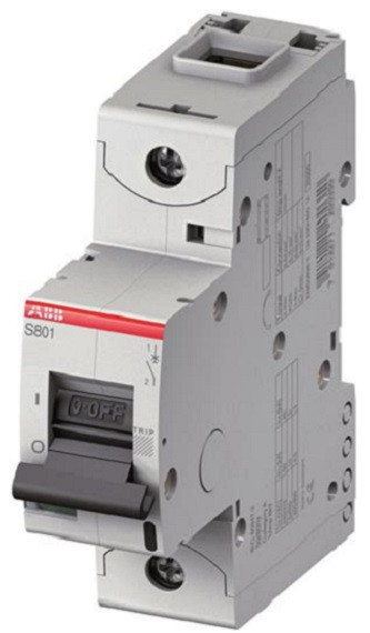 Автоматический выключатель ABB S801S, 1 модуль, UC-B класс, 1P, 32А, 50кА, (2CCS861001R1325) - фото 1 - id-p95680157