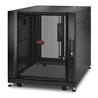Шкаф серверный напольный APC NetShelter SX, IP20, 12U, 658х600х900 мм (ВхШхГ), дверь: перфорация, задняя